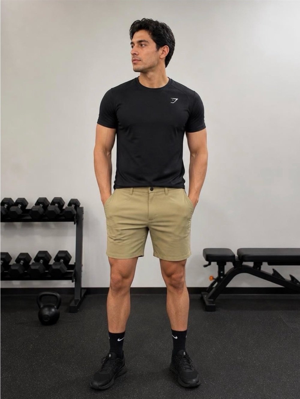 lululemon athletica Men's Performance Chino Shorts in Khaki